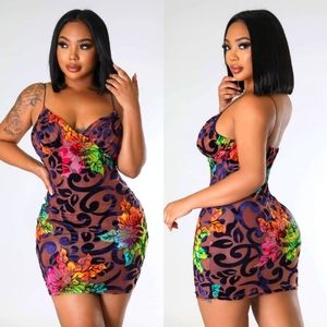 Suede Night Out Dress